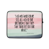 I Ask No Favor For My Sex Laptop Sleeve